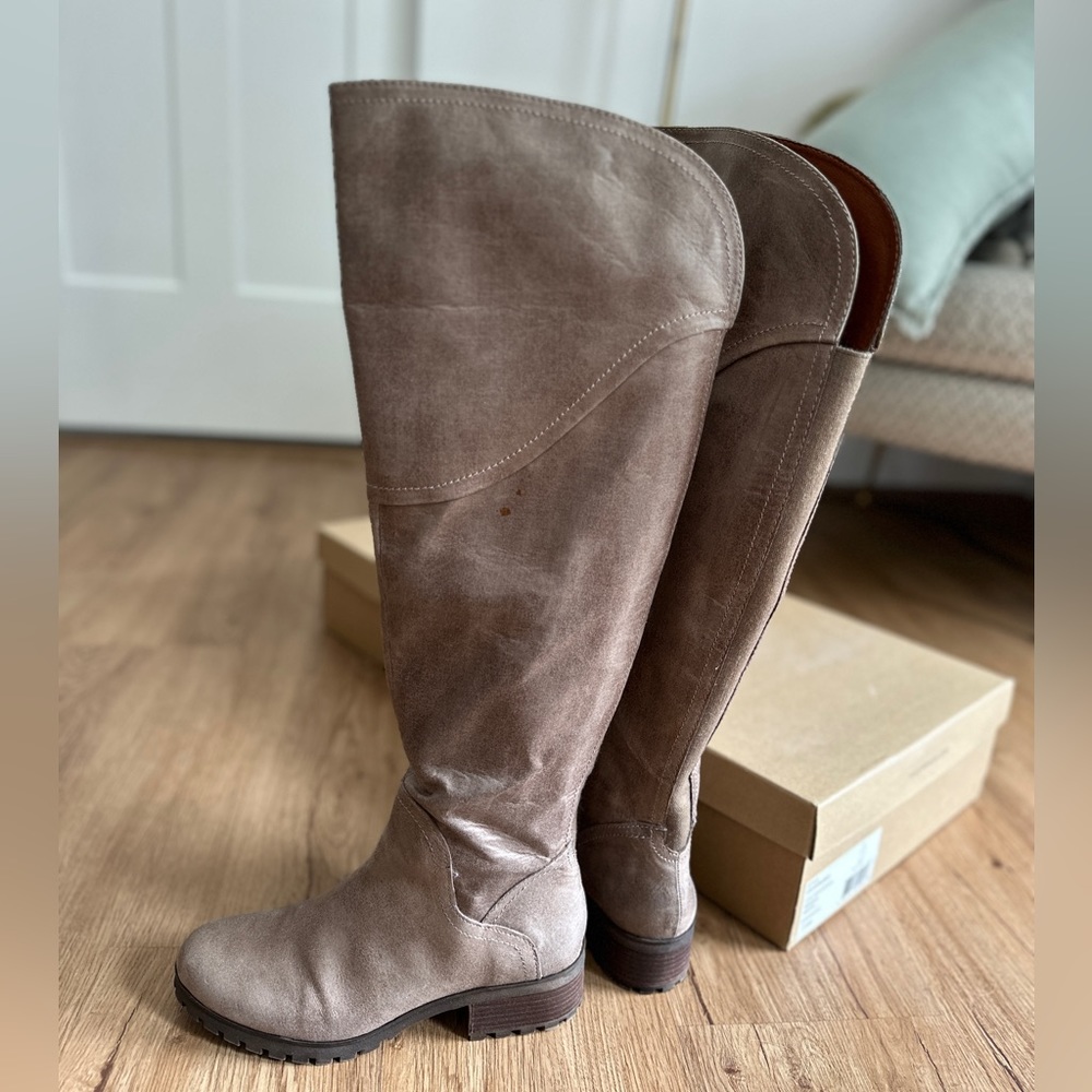 Lucky Brand Women's Harleen Over-The-Knee Boot